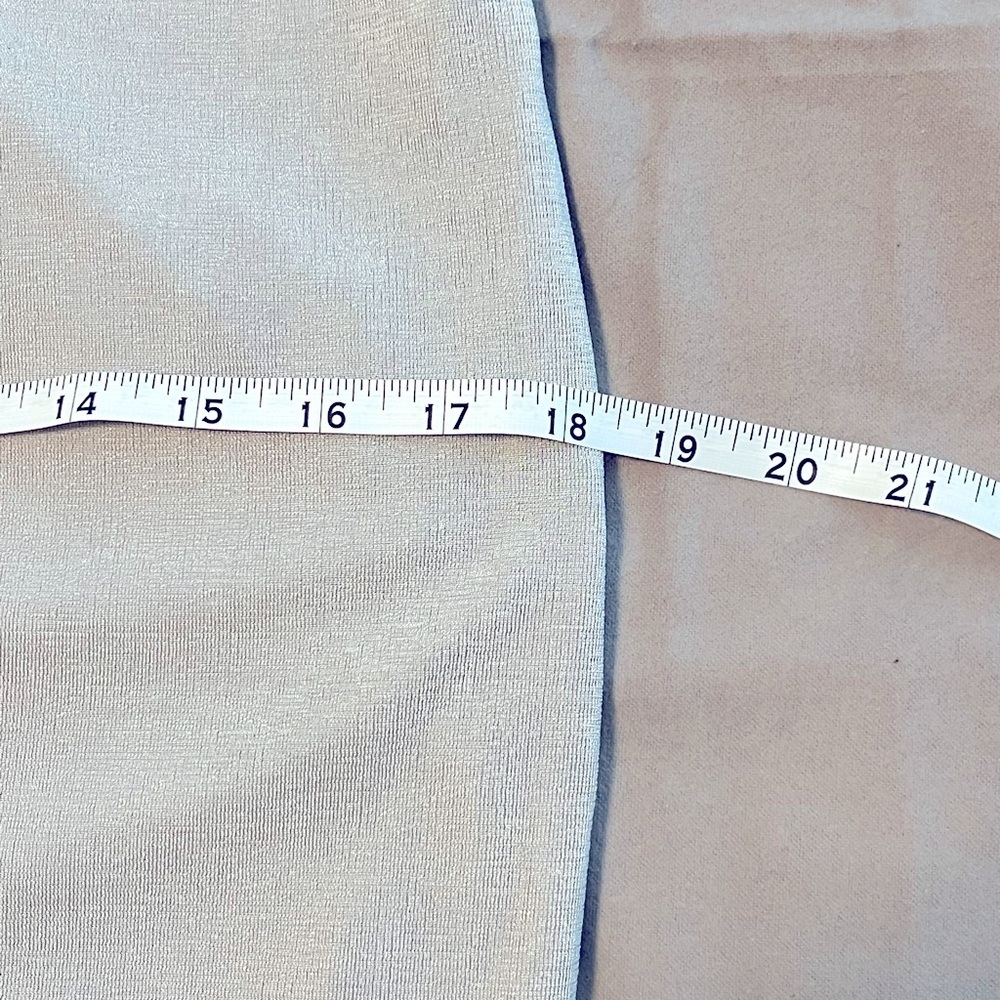 NWT Wild Fable square neck body con silver shimmer dress, size large. Beautiful! - Picture 6 of 12